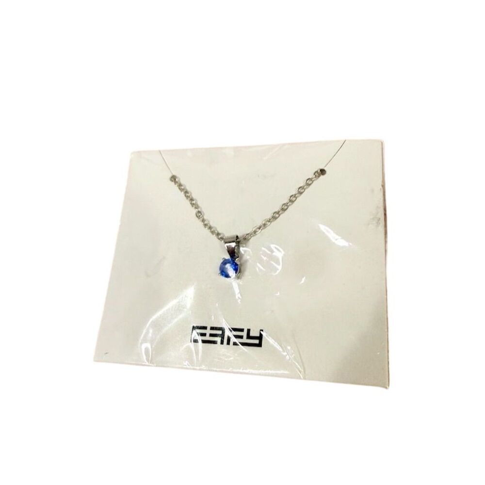 Effy Blue Stone Silver Pendant Necklace Elegant Versatile Jewelry gift